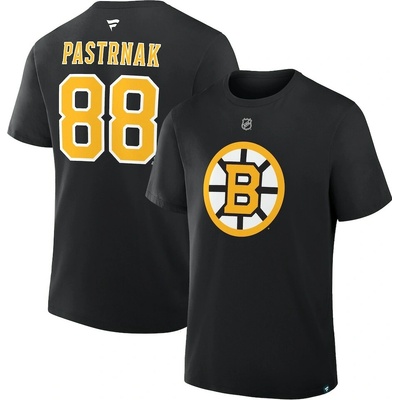 Outerstuff David Pastrňák Boston Bruins NHL Flat Alt.Captains N&N Tee
