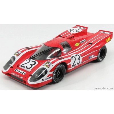 Norev Porsche 917k Team Salzburg N 23 Winner 24h Le Mans 1970 H.herrmann R.attwood Červená Bílá 1:12