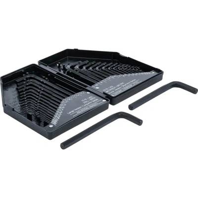BGS technic Zástrčné klíče imbus 0,7 ÷ 10 mm a 0,028" ÷ 3/8". Sada Kraftmann 30 dílů BGS 810