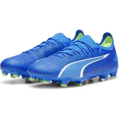 PUMA ULTRA ULTIMATE FG/AG - Blue/Wht/Grn