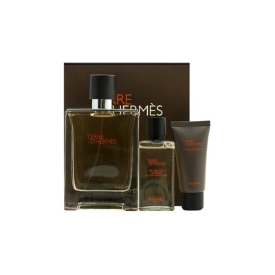 Hermes Terre D Hermes EDT 100 ml + voda po holení 40 ml + sprchový gél 50 ml pre mužov darčeková sada