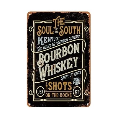 Ceduľa Bourbon Whiskey