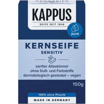 Kappus Kernseife prírodné mydlo na telo aj vlasy sensitive 150 g