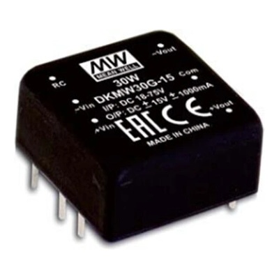 Mean Well DKMW30G-15 Měnič DC/DC modulový 30W 15V