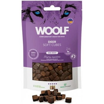 Woolf Soft Cubes Deer 100 g