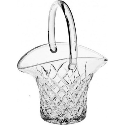Crystal Bohemia Diamond skleněný košík 230 mm