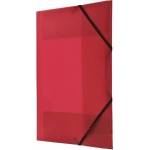 TETIS Briefcase with elastic nar. A4 red BT624-C