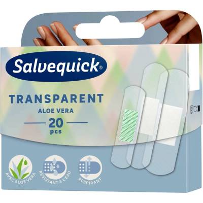 SALVEQUICK ALOE VERA PRIEHĽADNÉ NÁPLASTE 20 KS