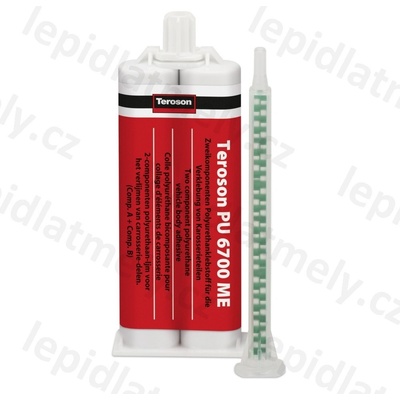 TEROSON PU 6700 dvojzložkové konštrukčné lepidlo 50g