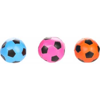 Flamingo Toy Noga Football Multiple colours - играчка за куче, футболна топка - текстилна, различни цветове, 10 см - 1 бр, Белгия - 501097