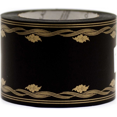 Pietní stuha 8/50 - černá - ST2707 – Zboží Dáma