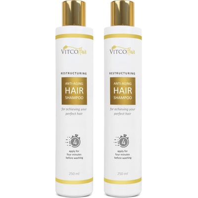 VitcoHair Shampoo AntiAging Restructuring For Achieving 500 ml