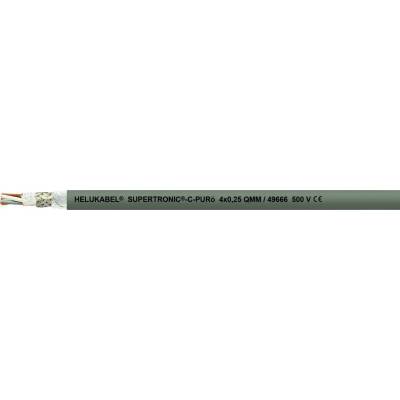 Helu 49679 vedenie ťažnej reťaze S-TRONIC-C-PURö 7 x 0.34 mm² sivá 100 m