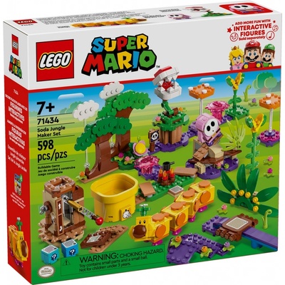 LEGO® Super Mario™ 71434 Tvorivá sada Soda Jungle