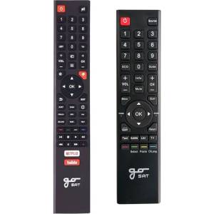 GoSAT gs3210, gs3260, gs4360, gs5560 - оригинален дистанционен контрол (gs3210, gs3260, gs4360, gs5560) Дистанционно
