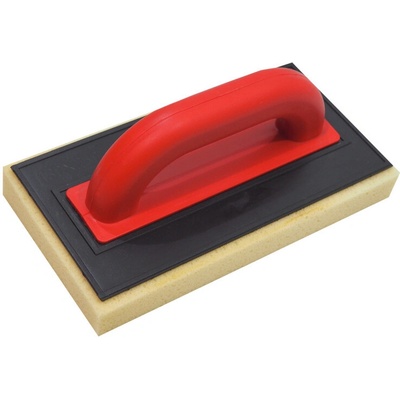 TOPTRADE hladítko ABS, huba morská, extra, rezaná, 250 x 130 x 30 mm