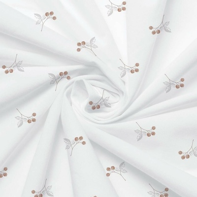 BabyMatex Nepromokavé prostěradlo jersey Print Maliny 70x140