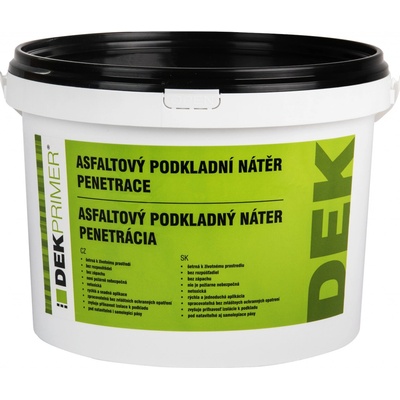 Nátěr podkladní asfaltový DEKPRIMER 10 kg – Zboží Mobilmania
