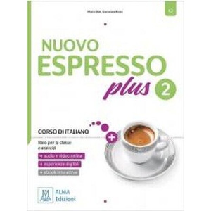 Nuovo Espresso Plus 2 podręcznik + ćwiczenia + wersja cyfrowa | Giovanna Rizzo, Maria Bali (ISBN: 9788861828544)