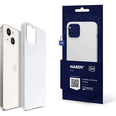 3mk Protection Кейс 3mk Hardy Silicone MagCase за Apple iPhone 14 Plus, бял (5903108500579)