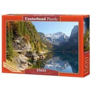 Castorland 1500 - piece puzzle Gosausee, Austria