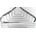 DECOR WALTHER Ъглов рафт за душ Basic хром (0705100)