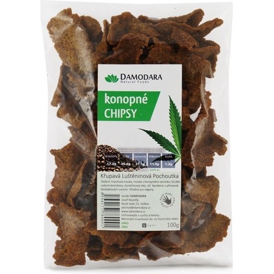 Damodara Konopné chipsy 100g