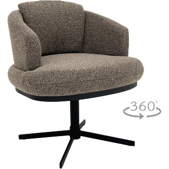 Carmen Трапезен стол rapina - кафяв 400