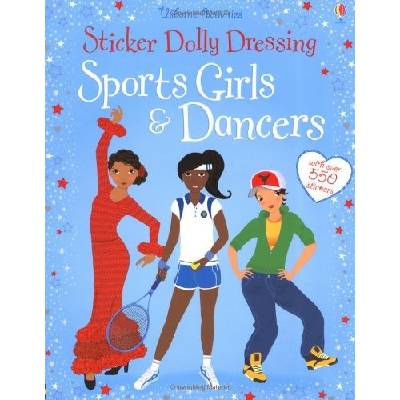 Sticker Dolly Dressing: Sports Girls & Dancers bind up