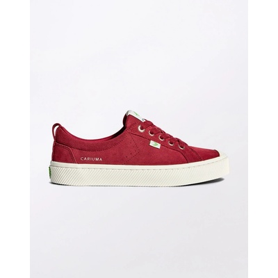 Cariuma OCA Low Cabernet Suede Sneaker