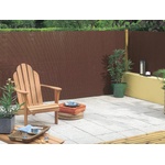 Nortene Двулицева декоративна ограда Nortene PLASTICANE OVAL, 1 х 3 м, кафява