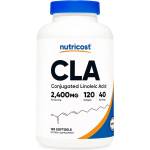Nutricost Горене на мазнини - CLA - Конюгирана линолова киселина, 800 mg х 120 софтгел капсули (67842 (083201) NC)