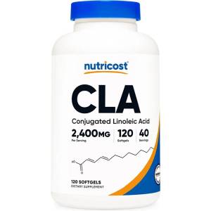 Nutricost Горене на мазнини - CLA - Конюгирана линолова киселина, 800 mg х 120 софтгел капсули (67842 (083201) NC)