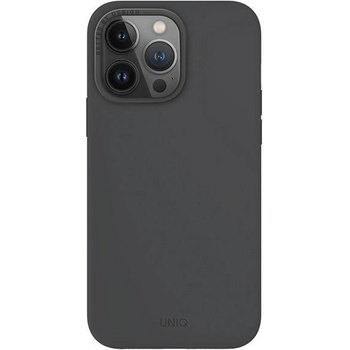 Uniq Кейс Uniq Lino Hue за iPhone 15 Pro Max 6.7"", съвместим с MagSafe, сив (KXG0074349)