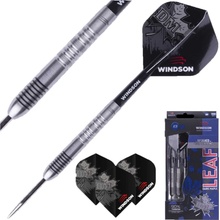Set šipek s kovovými hroty Windson DARK MAPLE LEAF 23 G Mix,Stříbrná,Černá