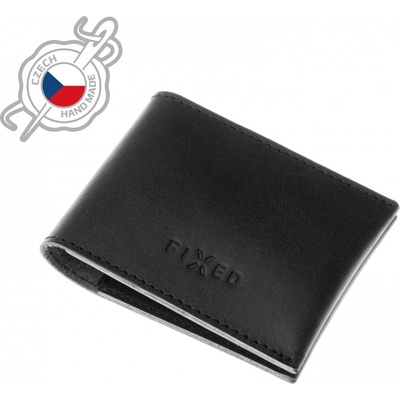 Fixed kožená Wallet z pravé hovězí kůže černá FIXW-SMMW2-BK