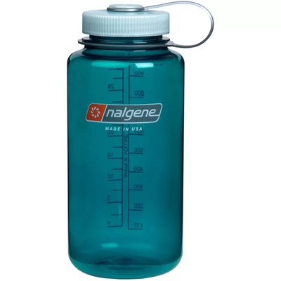 Nalgene Бутилка NALGENE Wide Mouth Sustain 1.0 L trout green