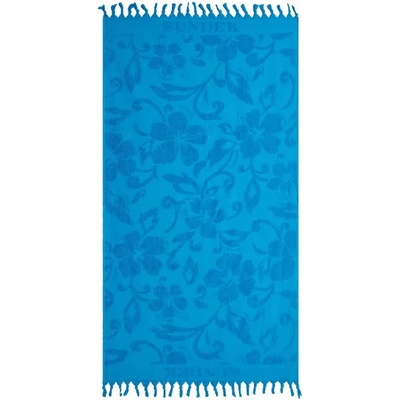 SUNDEK Хавлиена кърпа Sundek Fouta and sponge double-layer print sk23 towel - Blue (Bilberry)