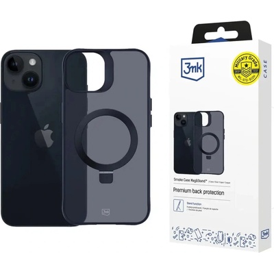 3mk Smoke Case Mag&Stand за Apple iPhone 14 plus - черен (5903108597159)