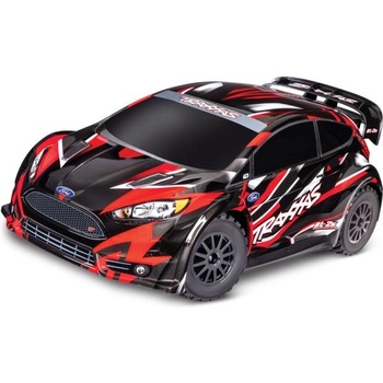 Traxxas Ford Fiesta 1: 10 BL-2s 4WD RTR червена