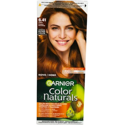 Garnier боя за коса, Color naturals, Номер 6.41, Сладък Кехлибар
