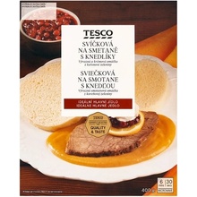 Tesco Svíčková na smetaně s knedlíky 400 g