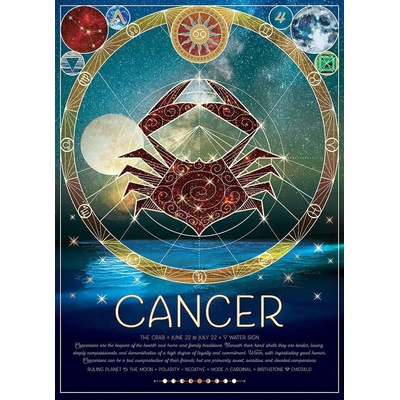 Cobble Hill - Puzzle Zodiac: Cancer - 500 piese