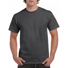 Gildan pánske tričko Heavy Cotton tmavo sivé melírové