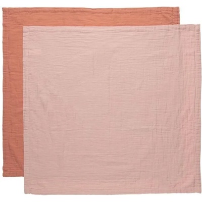 bébé-jou Тензухени пелени Bebe-Jou - Pure Cotton Pink, 70 х 70 cm, 2 броя (3051128)