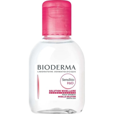 BIODERMA Мицеларен разтвор за чувствителна кожа , Bioderma Sensibio H2O travel size , 100 ml
