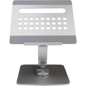 Ewent EW1269 алуминиева стойка за лаптоп със 7-в-1 USB-C докинг станция и 360° въртене (EW1269)