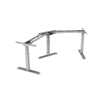 Carmen Повдигаща рамка за регулируемо ъглово бюро Carmen CR-223 C - сива