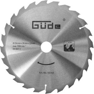 Güde - Карбидно острие за трион 254x30 мм 55163 (55163)
