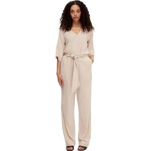 SELECTED Гащеризон Selected Viva 2/4 3/4 sleeve jumpsuit - Beige (Sandshell)
